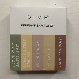 DIME perfume sample set